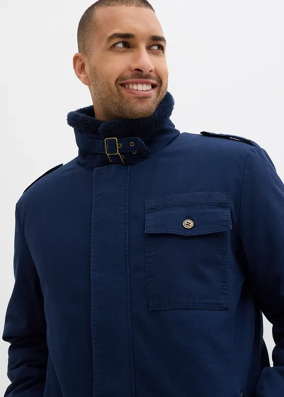 Winterjas met teddy voering, bonprix