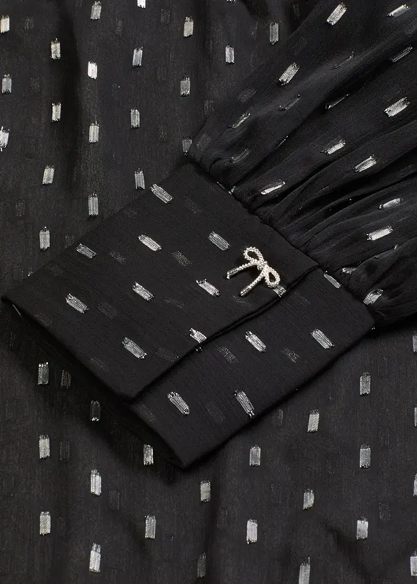 Transparante blouse, bonprix