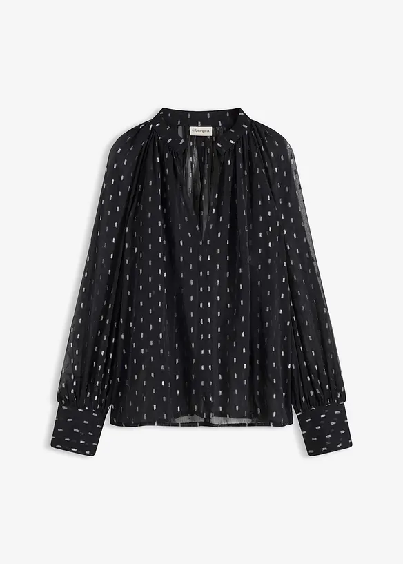 Transparante blouse, bonprix