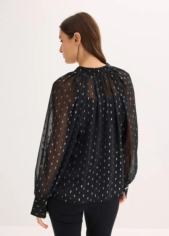 Transparante blouse, bonprix