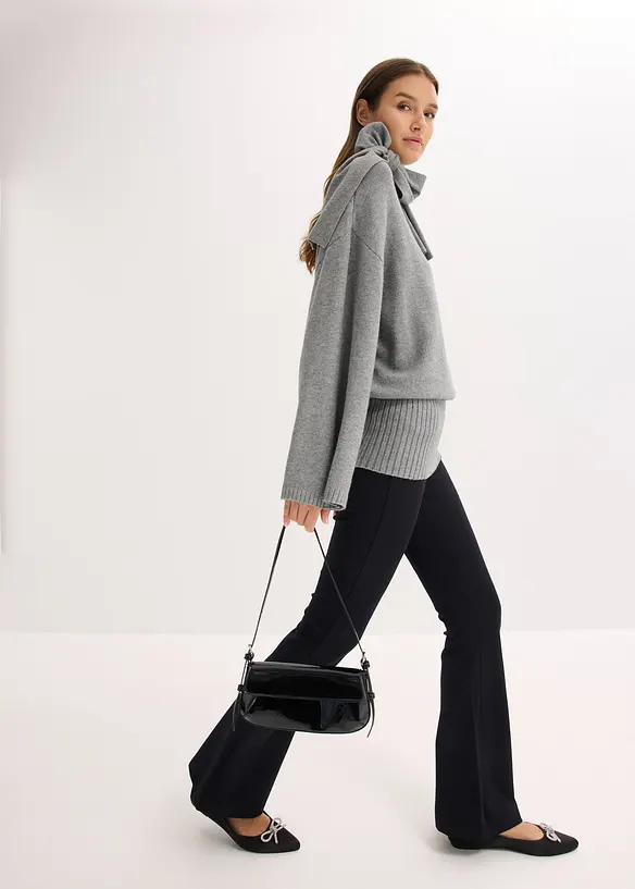 Oversized trui in een zachte viscosemix, bonprix