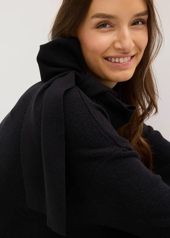 Oversized trui in een zachte viscosemix, bonprix