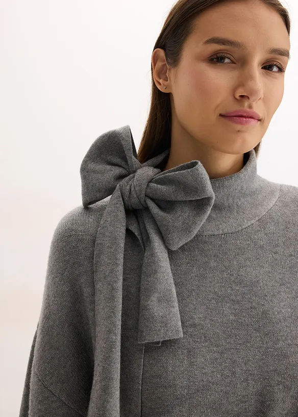 Oversized trui in een zachte viscosemix, bonprix