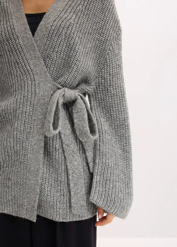 Oversized wikkelvest, bonprix