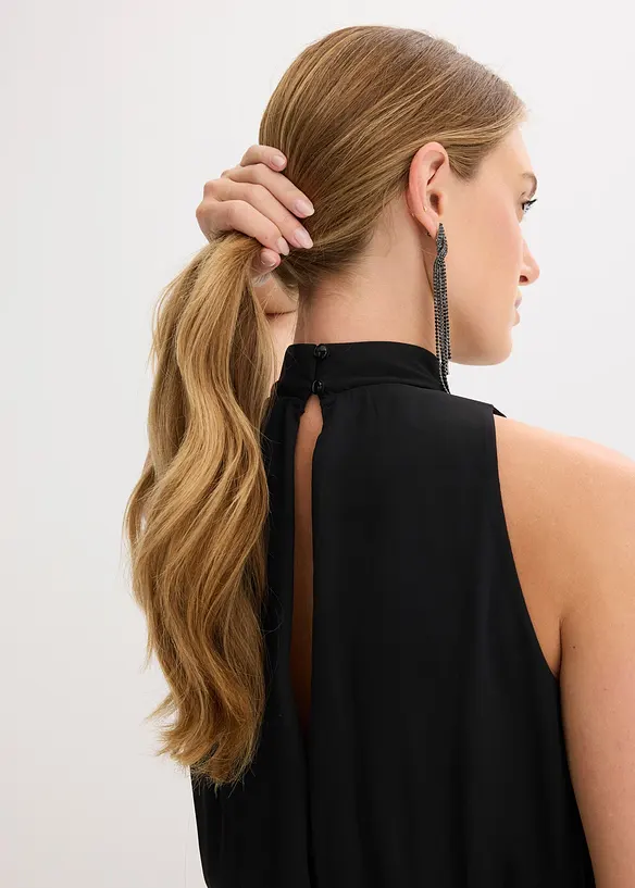 Maxi jurk met rok van kant, bonprix