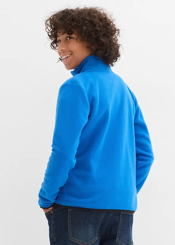 Fleece vest met opstaande kraag (set van 2), bonprix