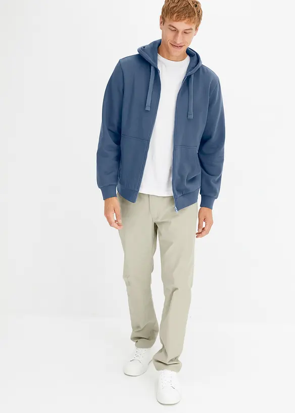 Hoodie met ritssluiting, bonprix