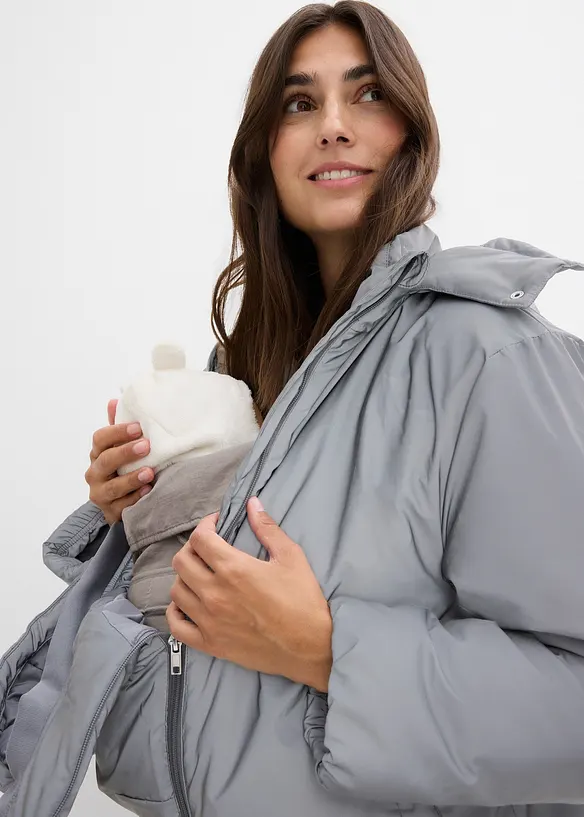 3-in-1 reflecterende zwangerschapsjas met draaginzet, bonprix