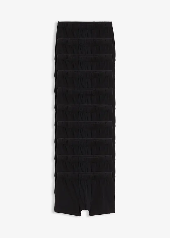 Nauwsluitende boxershorts van katoen (10 stuks), bonprix