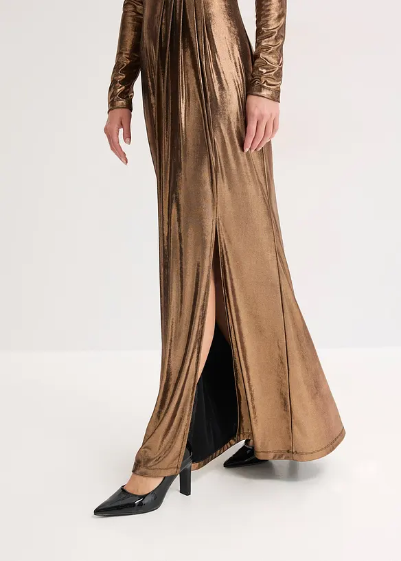 Avondjurk van fijne jersey met glans, bonprix