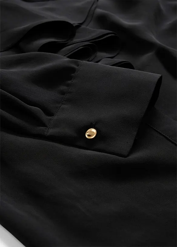 Blouse met zijde, bonprix