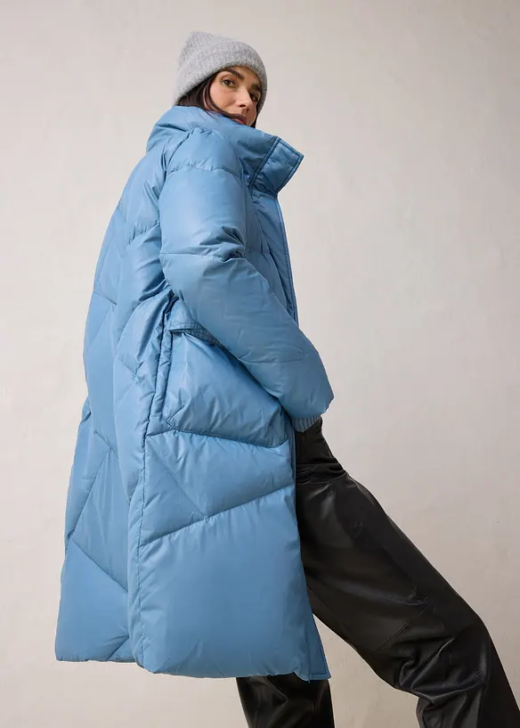 Lange donsjas met gerecycled dons, waterafstotend, bonprix