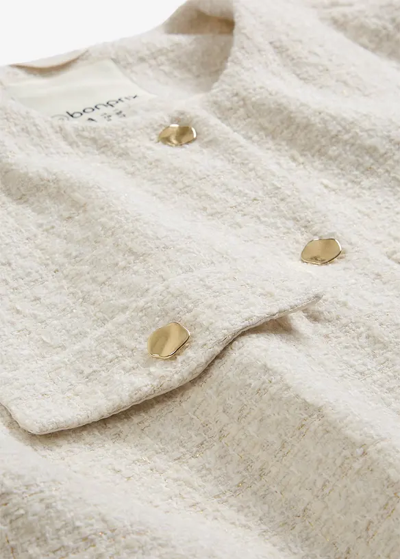 Mouwloze blazer met wol, bonprix