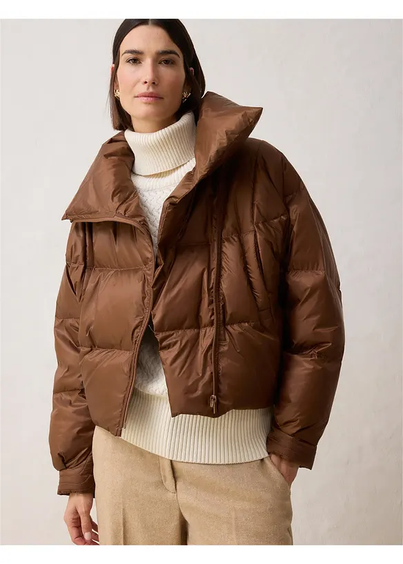 Donsjas met gerecycled dons, waterafstotend, bonprix