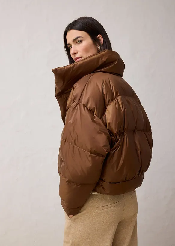 Donsjas met gerecycled dons, waterafstotend, bonprix