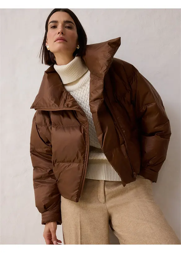 Donsjas met gerecycled dons, waterafstotend, bonprix