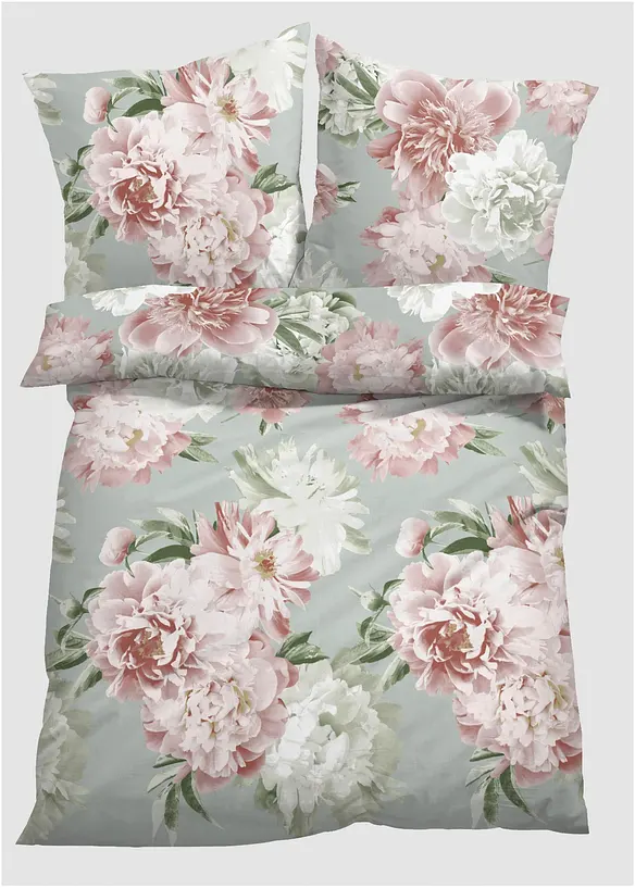 Dekbedovertrek met bloemen, bonprix
