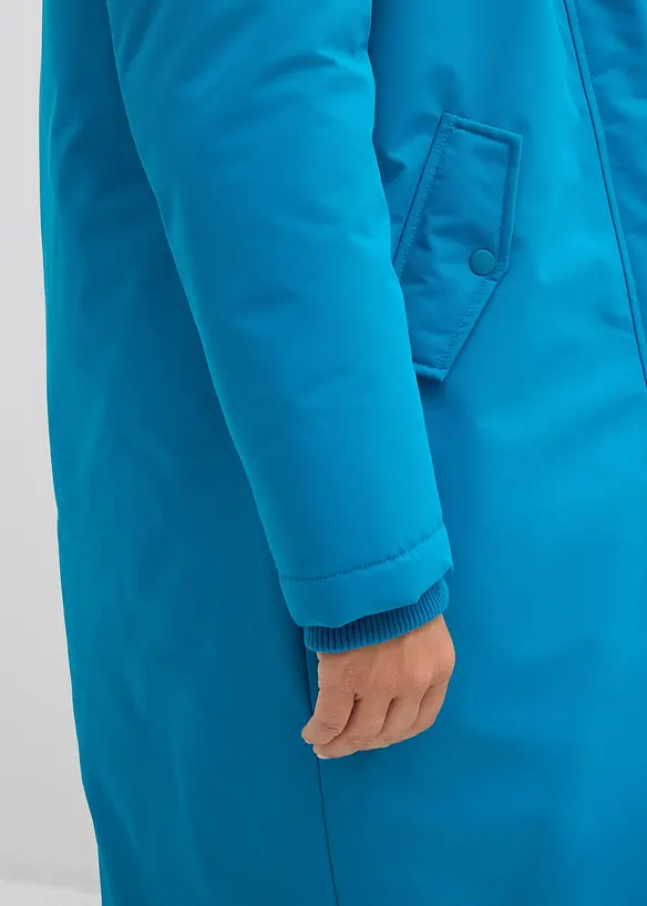 Lange winterjas, binnenin doorgestikt, bonprix