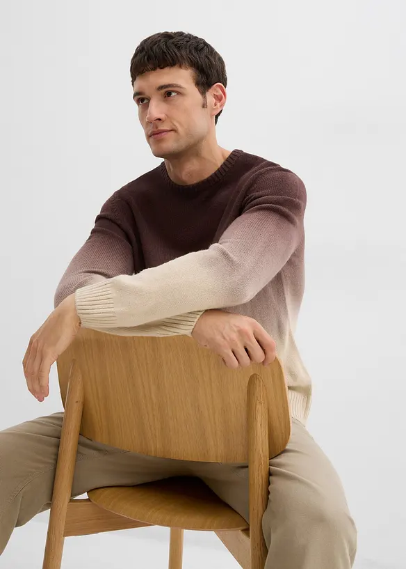 Trui met kleurverloop, bonprix