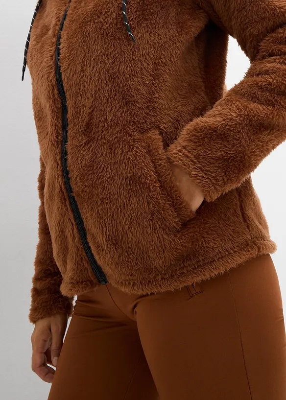 Teddy fleece vest, bonprix