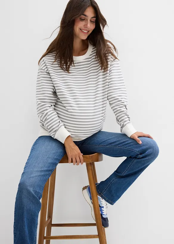 2-in-1 zwangerschapsjeans voor de zwangerschap en daarna, straight, bonprix