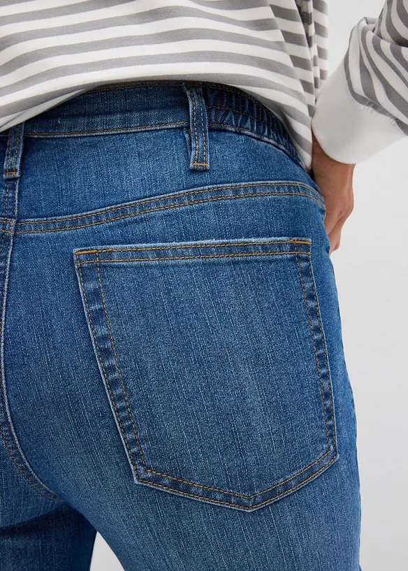 2-in-1 zwangerschapsjeans voor de zwangerschap en daarna, straight, bonprix