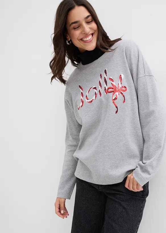 Longsleeve van puur biologisch katoen, bonprix