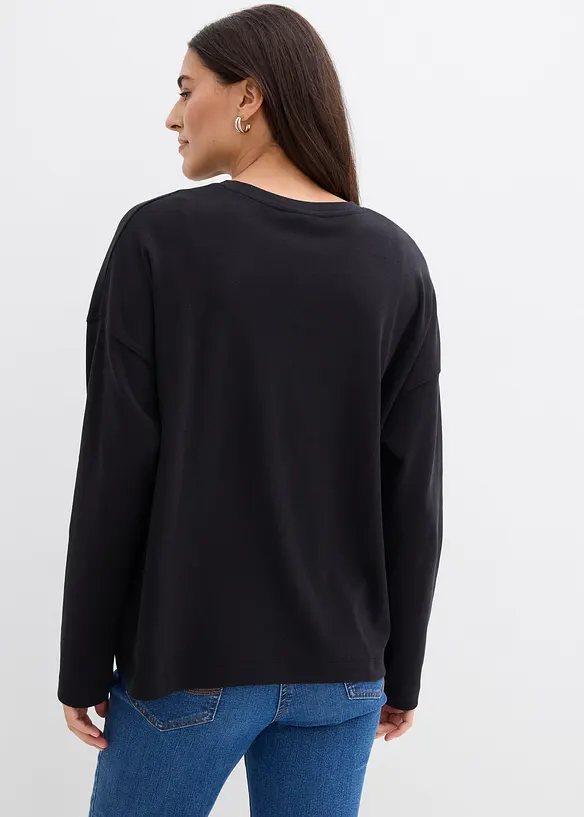Longsleeve van puur biologisch katoen, bonprix