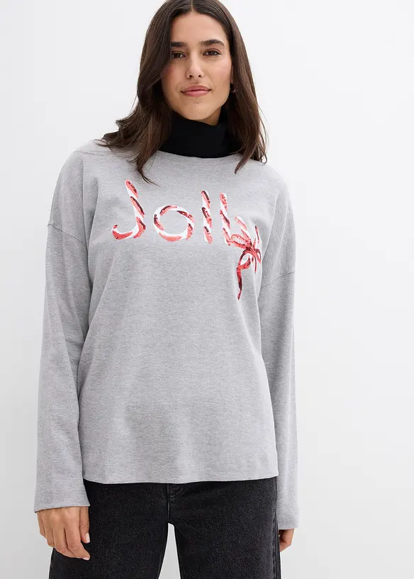 Longsleeve van puur biologisch katoen, bonprix