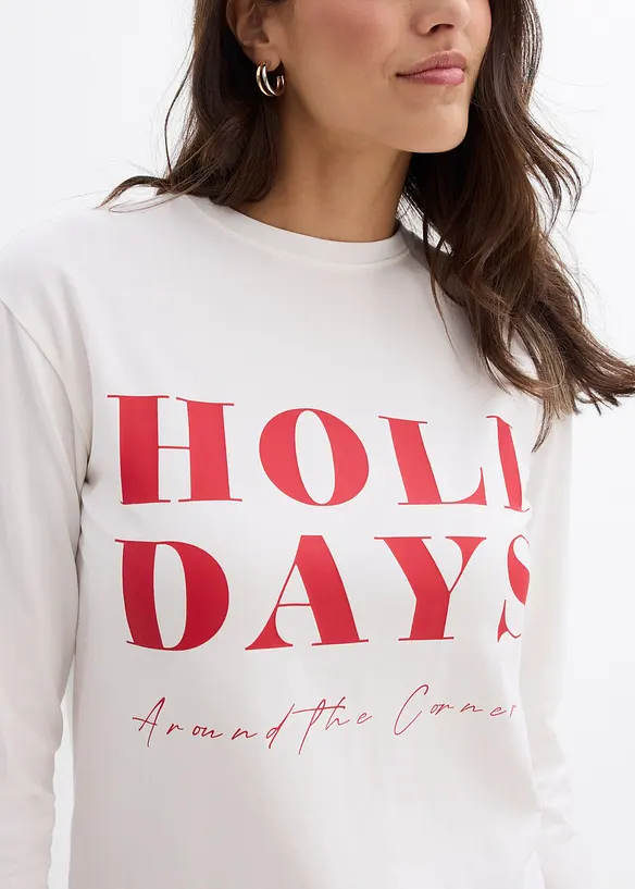 Longsleeve van een biologische katoenmix, bonprix