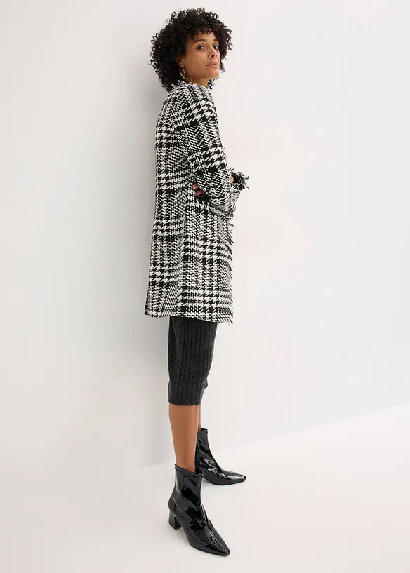 Lange blazer van bouclé, bonprix