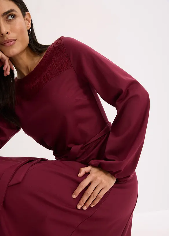 Jurk met kant in Punda di Roma, bonprix