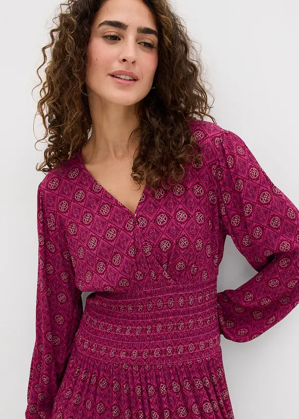 Mini jurk van soepelvallende viscose, bonprix