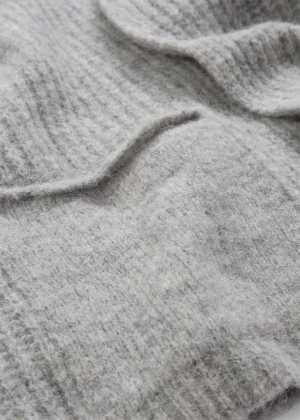 Grof gebreid vest met alpacawol, bonprix