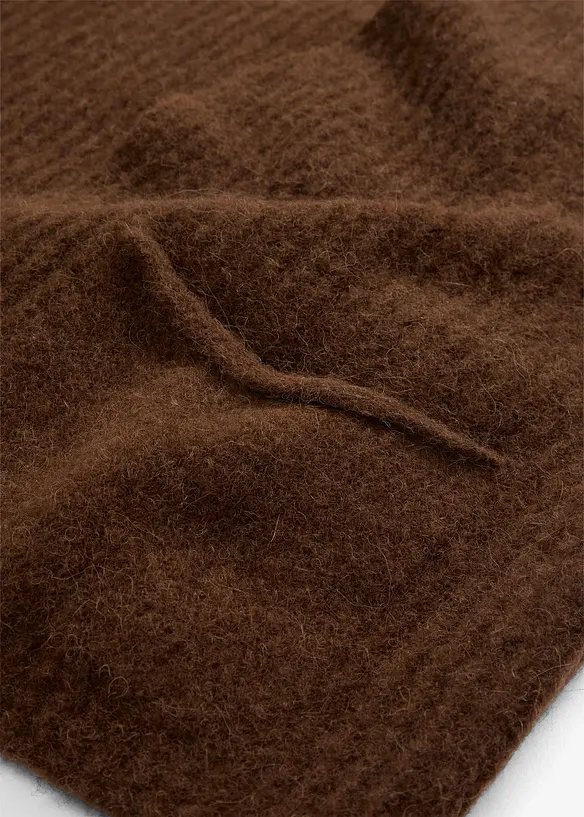 Grof gebreid vest met alpacawol, bonprix