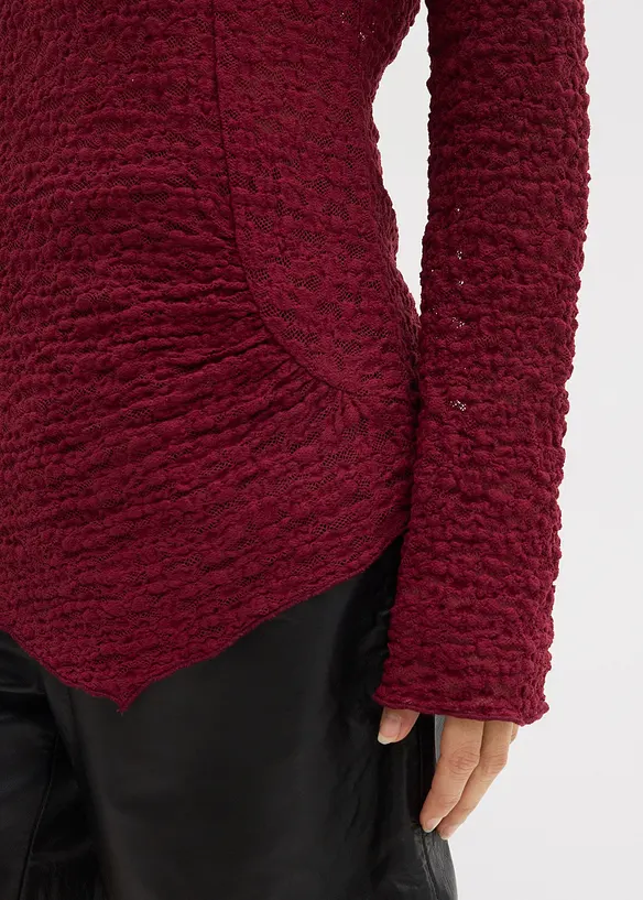 Longsleeve van kant, bonprix