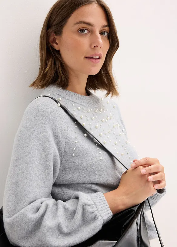 Fijngebreide trui, bonprix