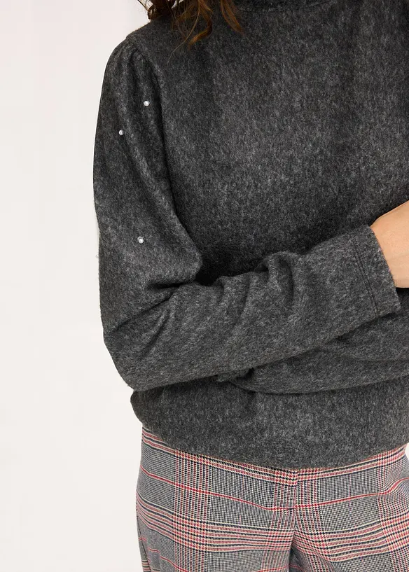 Longsleeve van een soepele viscosemix, bonprix