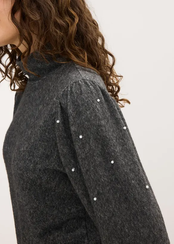 Longsleeve van een soepele viscosemix, bonprix