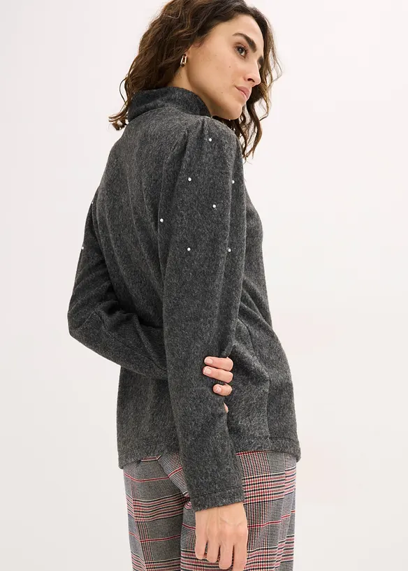 Longsleeve van een soepele viscosemix, bonprix