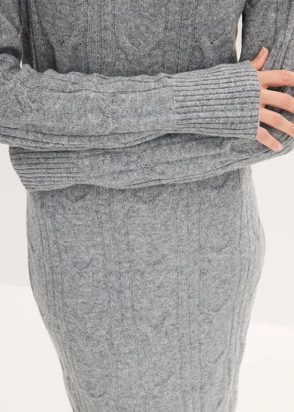 Gebreide jurk, bonprix