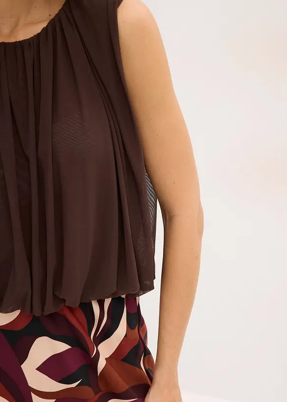 Shirt van fijn mesh, bonprix