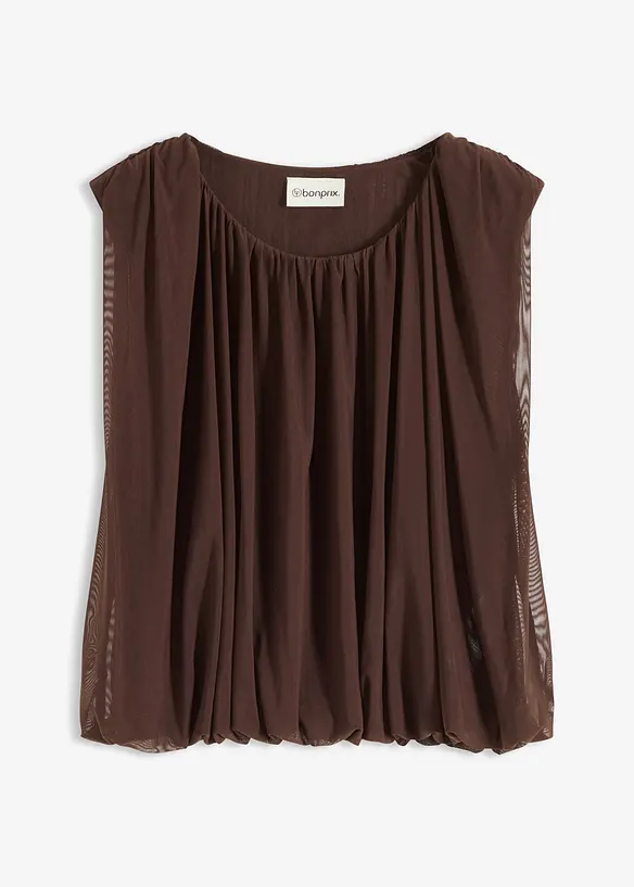 Shirt van fijn mesh, bonprix