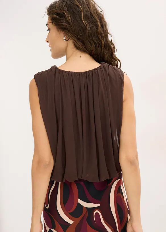 Shirt van fijn mesh, bonprix