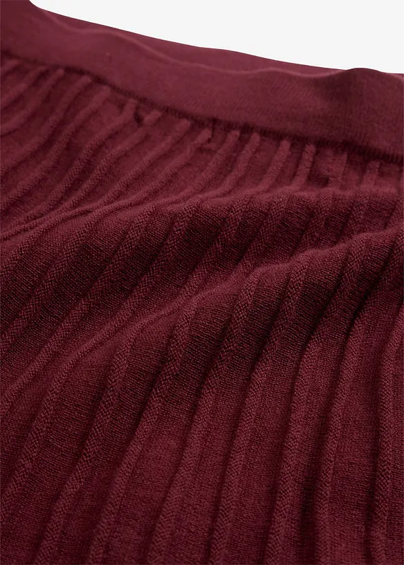 Gebreide rok met merino wol, bonprix
