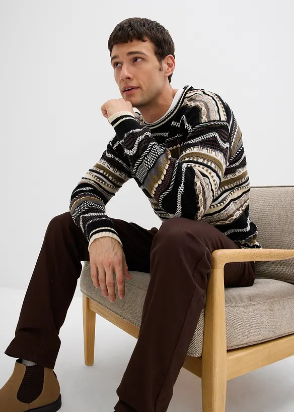 Grof gebreide trui, bonprix