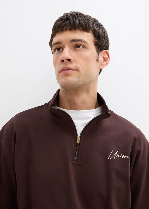 Joggingpak van katoen (2-dlg. set), loose fit, bonprix