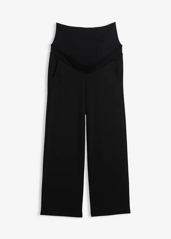 Zwangerschapsbroek van comfortabel Punto di Roma, wijde pijpen, bonprix