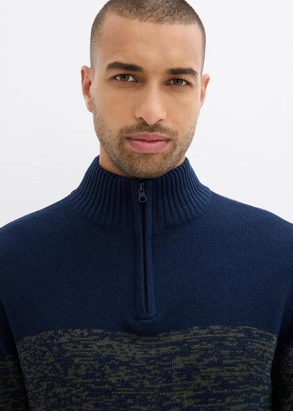 Grof gebreide schipperstrui met katoen, bonprix