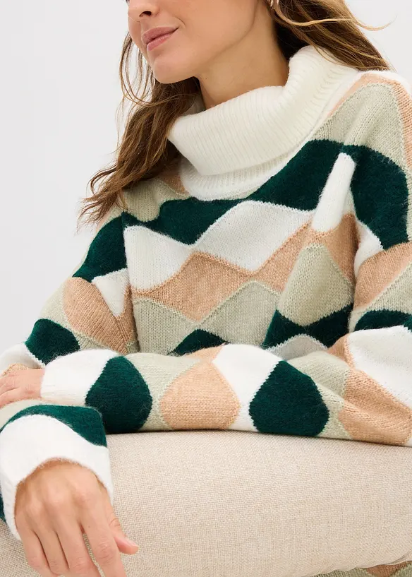 Coltrui met patroon, bonprix